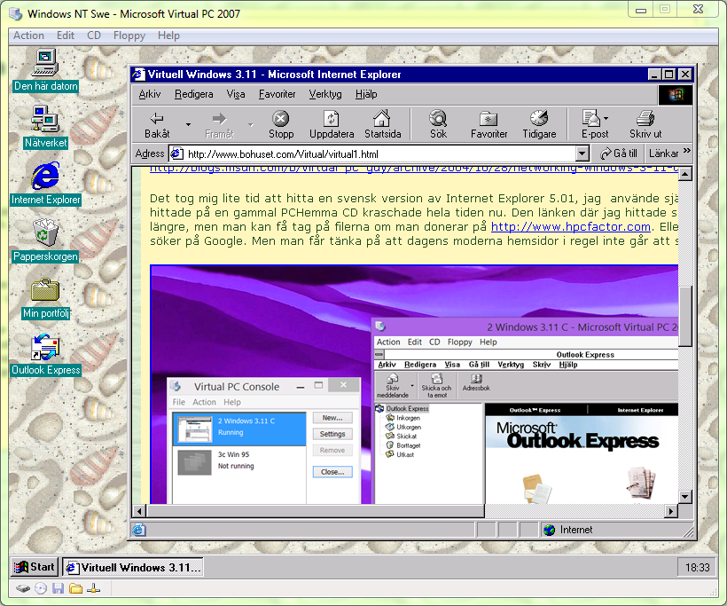 Virtual Windows NT4